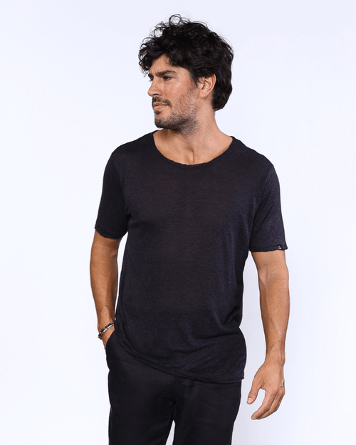 Camiseta Masculina New Old Canoa Mistic Preta