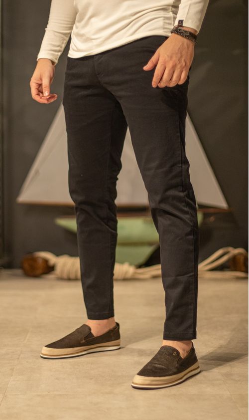 Calça Masculina New Old Denim All Black