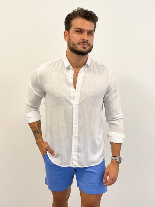 Camisa Masculina New Old Kaminia Branco