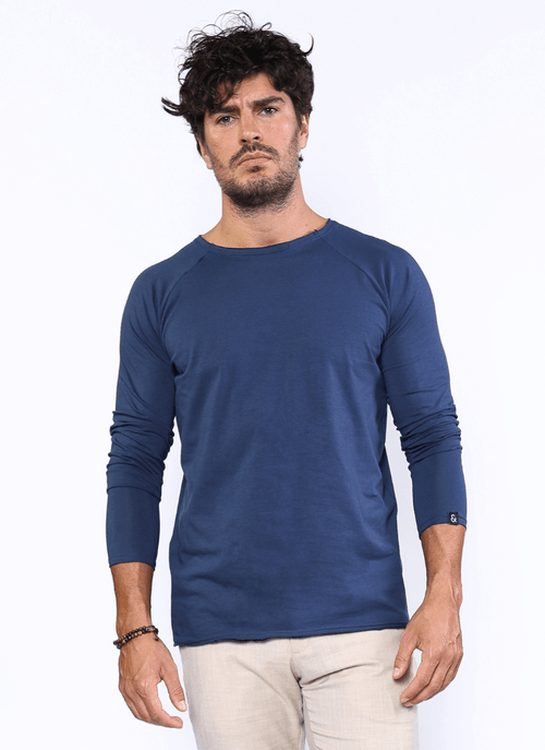 Camiseta Raglan Canoa New Old CityScape M/L Azul Marinho