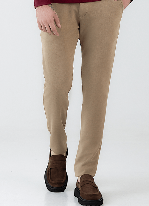 Calça Masculina Alfaiataria Berlim Bege