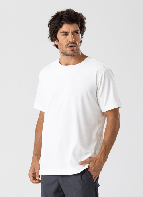 Camiseta Masculina Algarve Branca