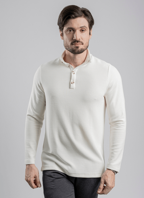 Blusa Masculina Transit Off White