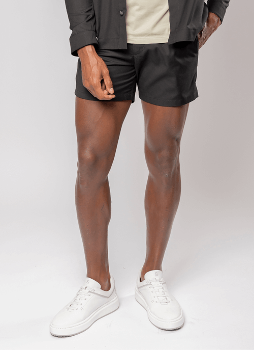 Shorts Masculino Alfaiataria Chrono Preto