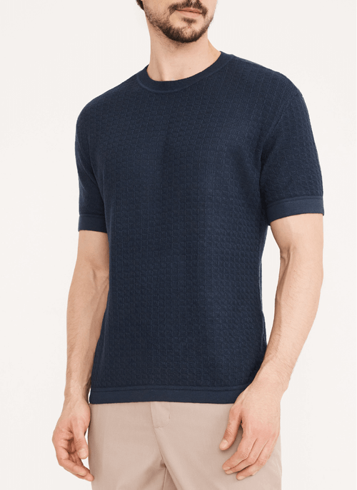 Camiseta Masculina Tricot Groove Marinho