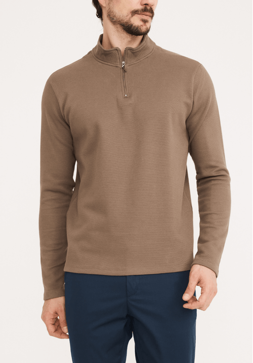 Blusa Masculina Gola Zíper Pulse Verde