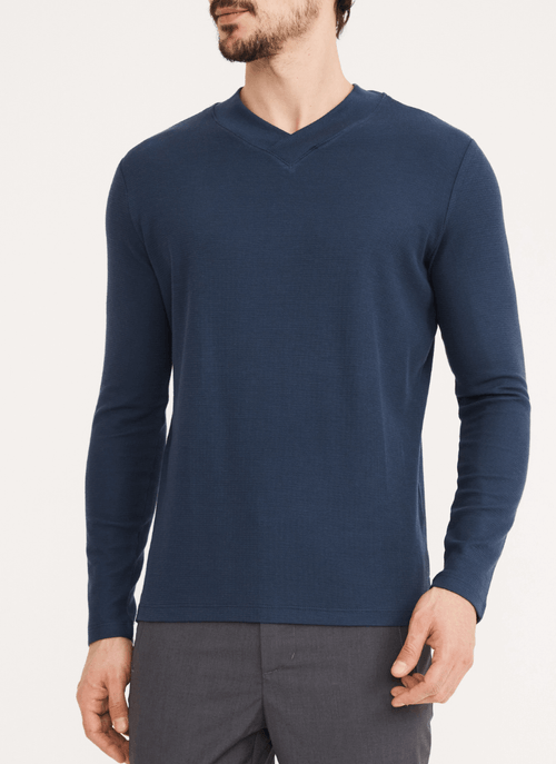 Blusa Masculina Gola V Pace Marinho