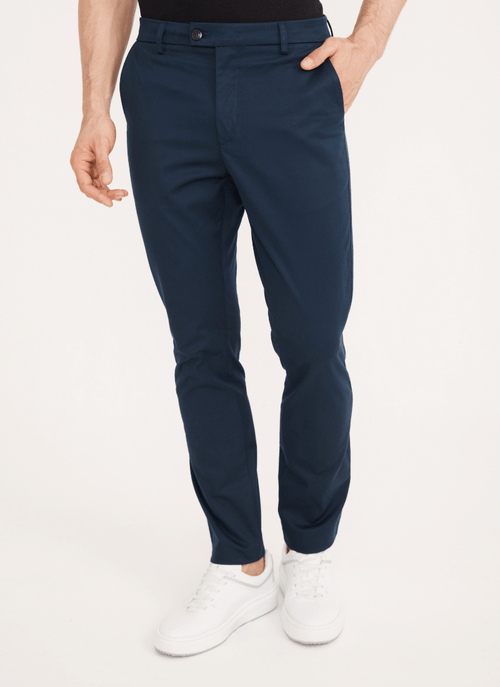 Calça Masculina Chino Sarja Marinho