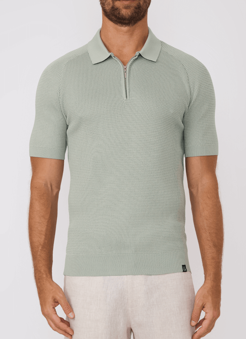 Camiseta Masculina Polo Tricot Hype Verde