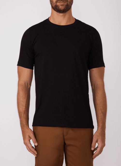 Camiseta New Old Gola Careca KB Pima Preta