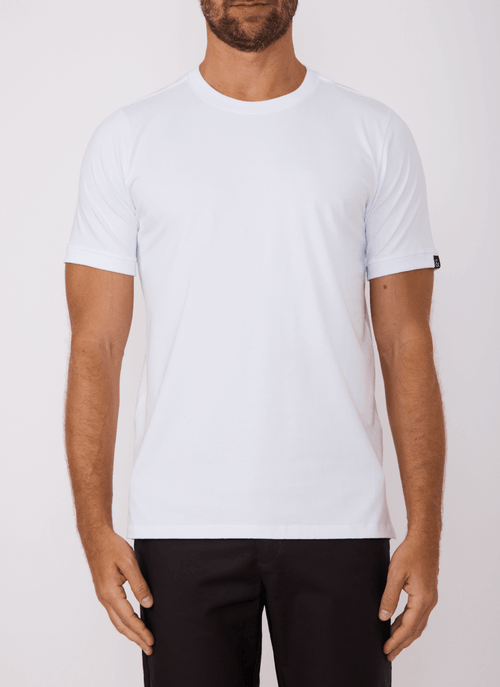 Camiseta New Old Gola Careca KB Pima Branca