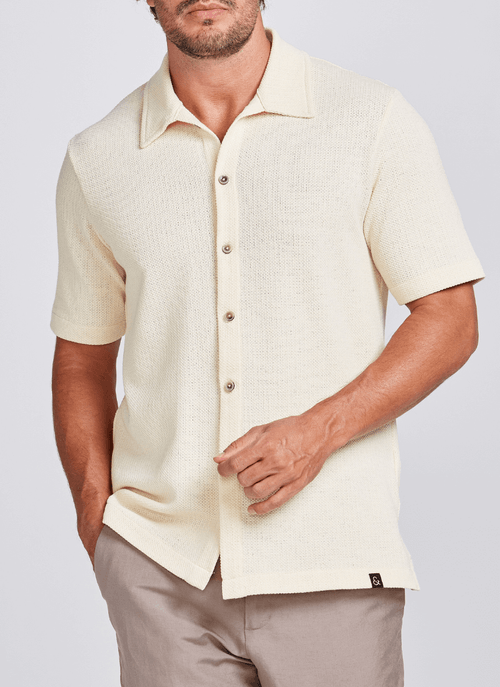 Camisa Masculina MC Tune Bege