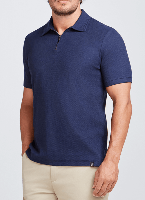 Camiseta Masculina Polo New Turim Marinho