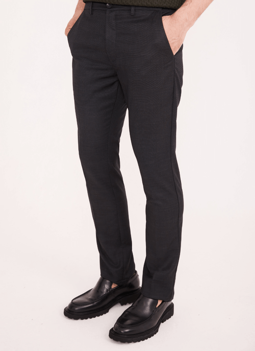 Calça Masculina Alfaiataria Elastic Cinza