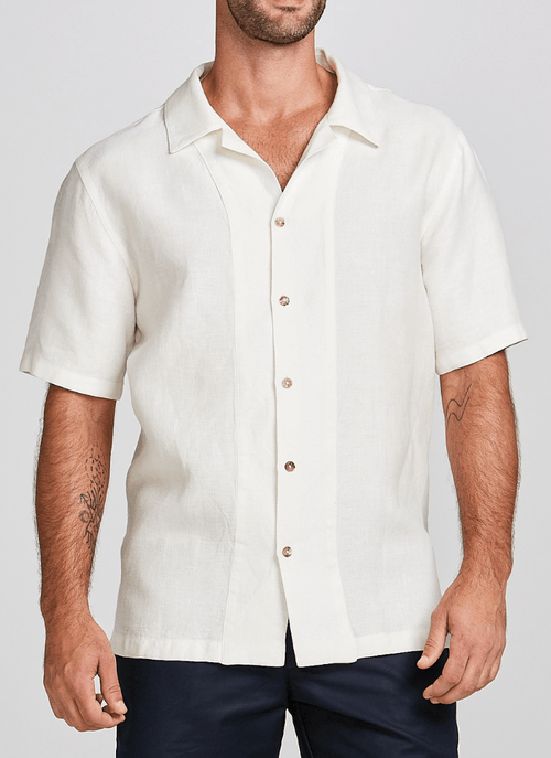 Camisa Masculina Saleccia Off White