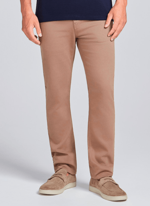 Calça Slim Masculina Essential Color Bege