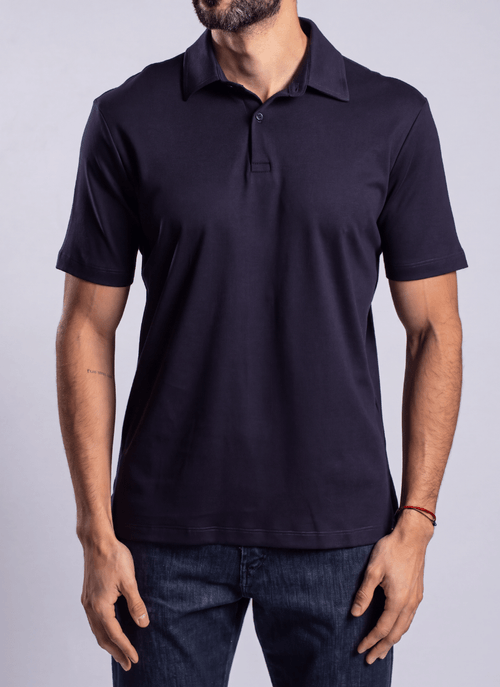 Camiseta Polo Masculina Prime Marinho